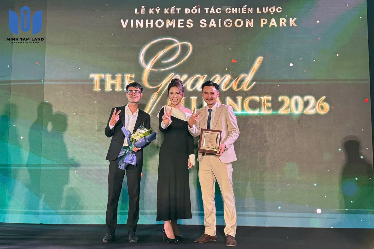 Minh Tâm Land trở thành đại lý F1 Vinhomes Saigon Park